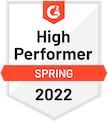 G2 spring 2022 high performer