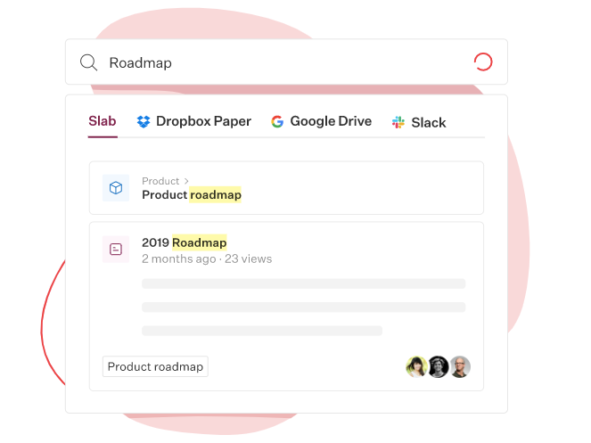 slab search screenshot