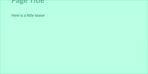 screencast of internal links in tettra