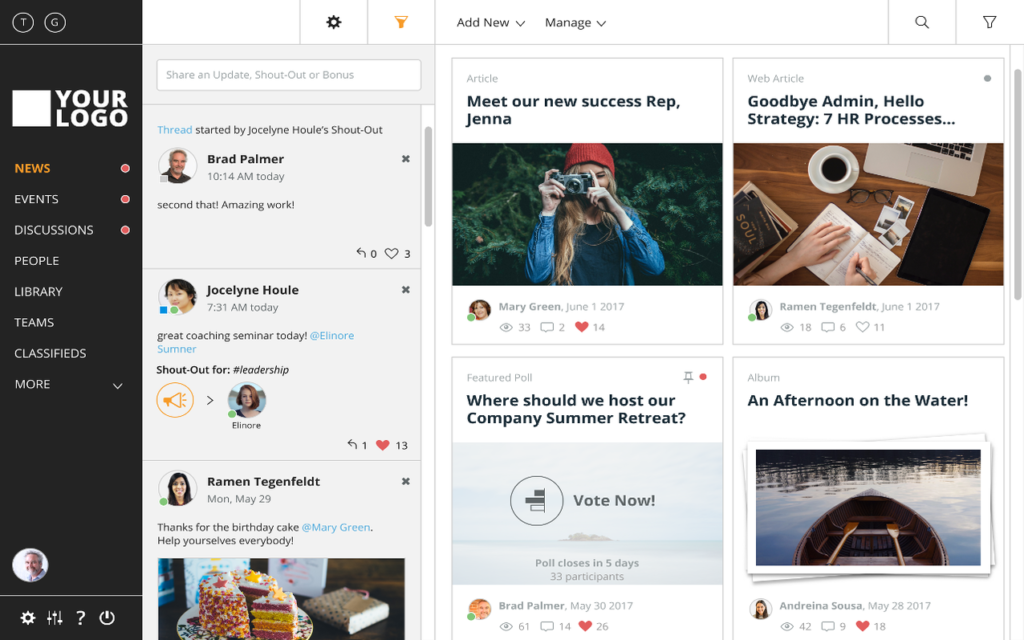 Jostle - SharePoint Competitor