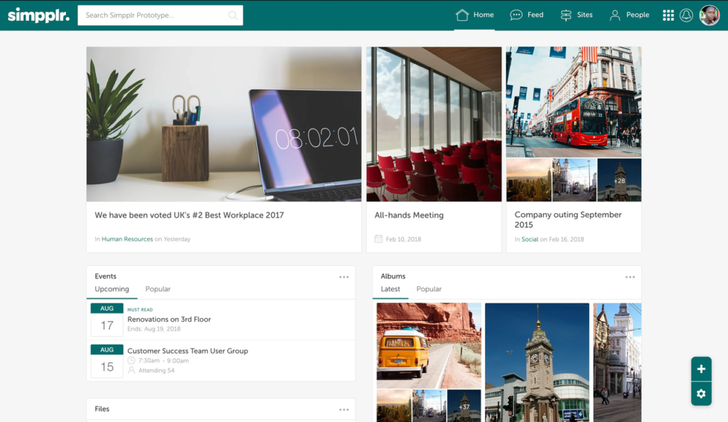 Simpplr - SharePoint Competitor