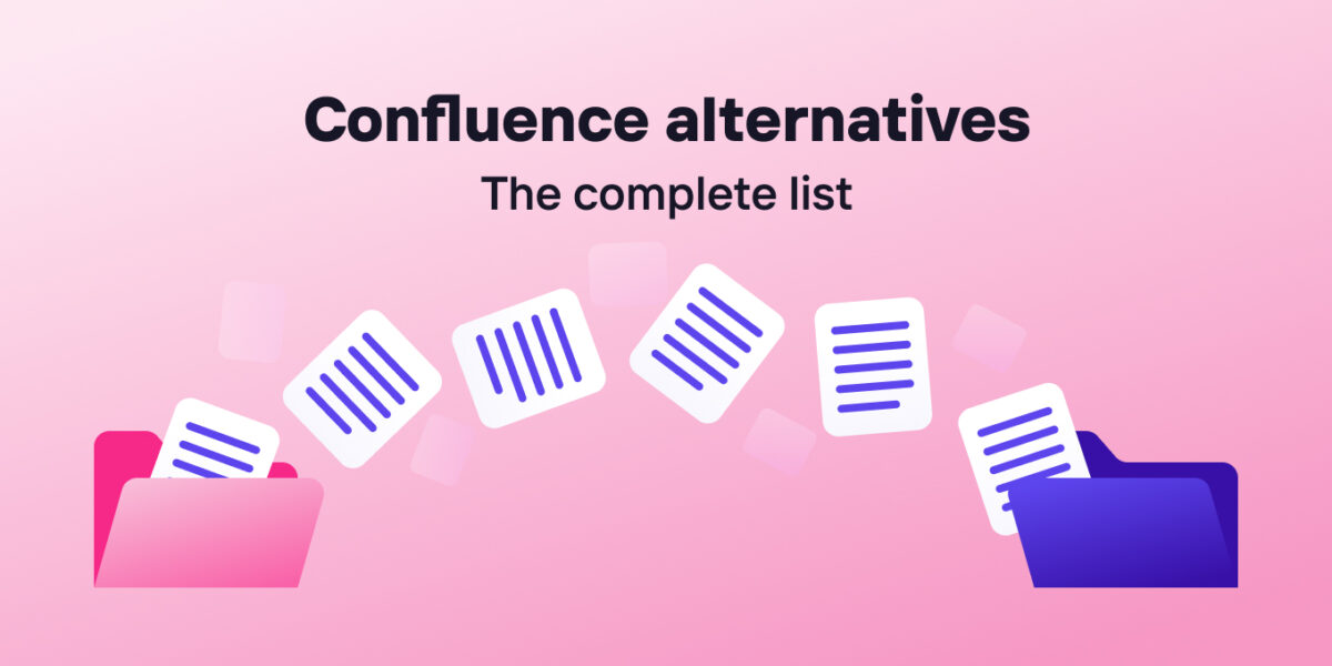 confluence alternatives: the complete list