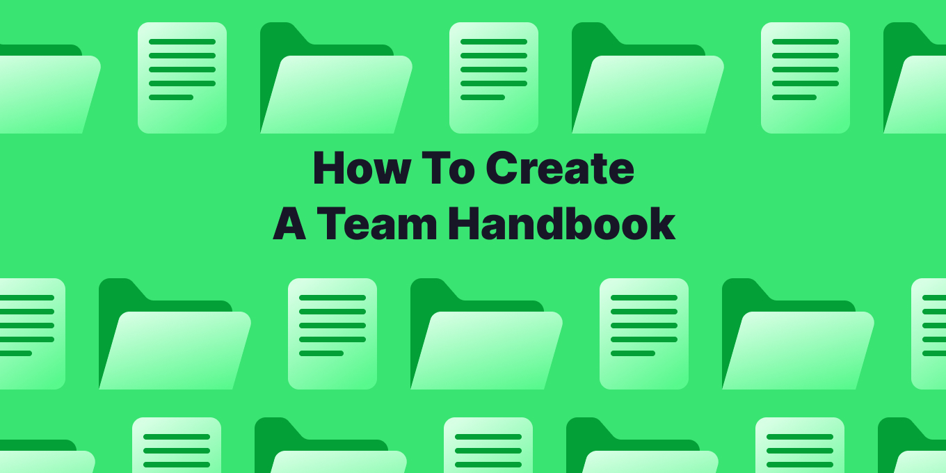 How to Create a Team & Employee Handbook