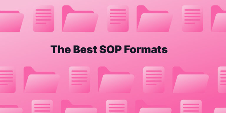 The 13 Best SOP Formats & Templates For Internal Processes - Tettra