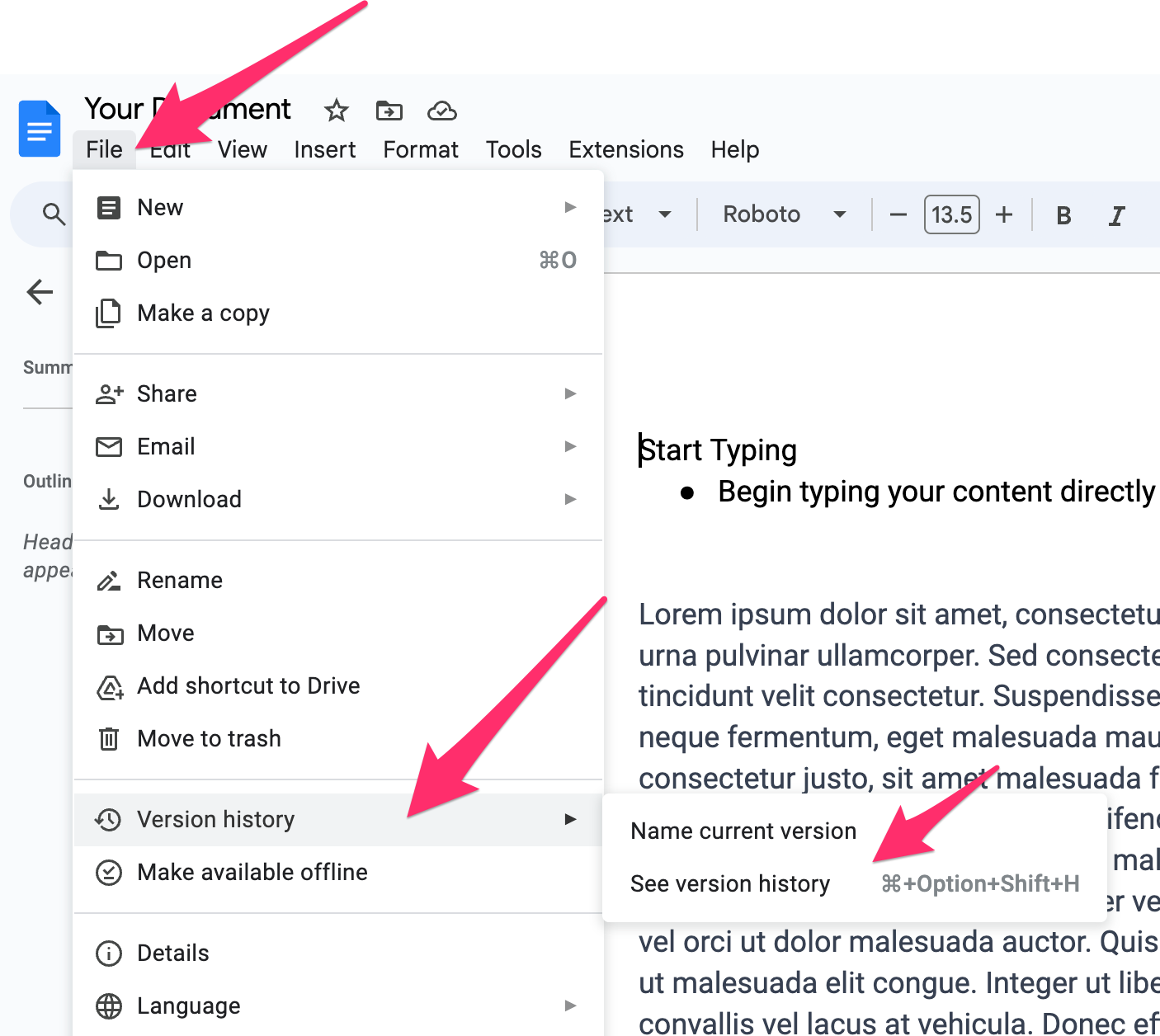 How To See Edit History In Google Docs Tettra