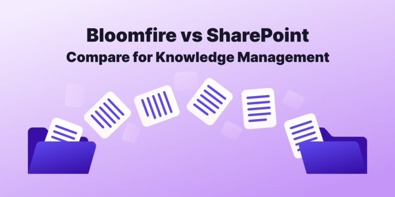 Bloomfire vs SharePoint: Compare for Knowledge Management - Tettra
