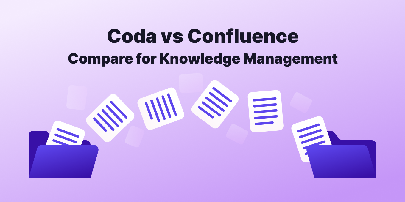 Coda vs Confluence (and Tettra)