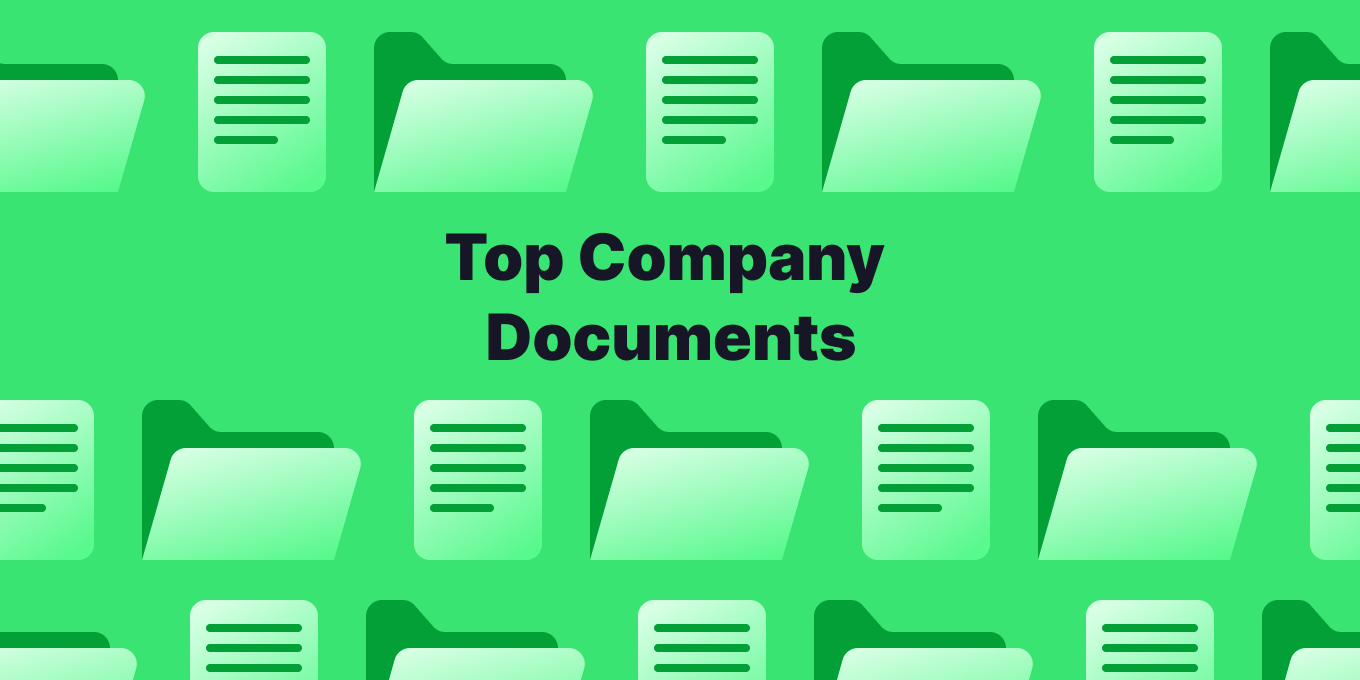 12 Company Documents Every Business Owner Should Know About